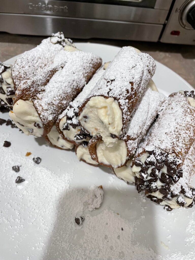 Chocolate Chip Cannolis