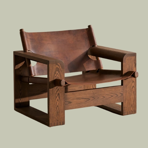 Soho Home, Gabriel Armchair, Leather