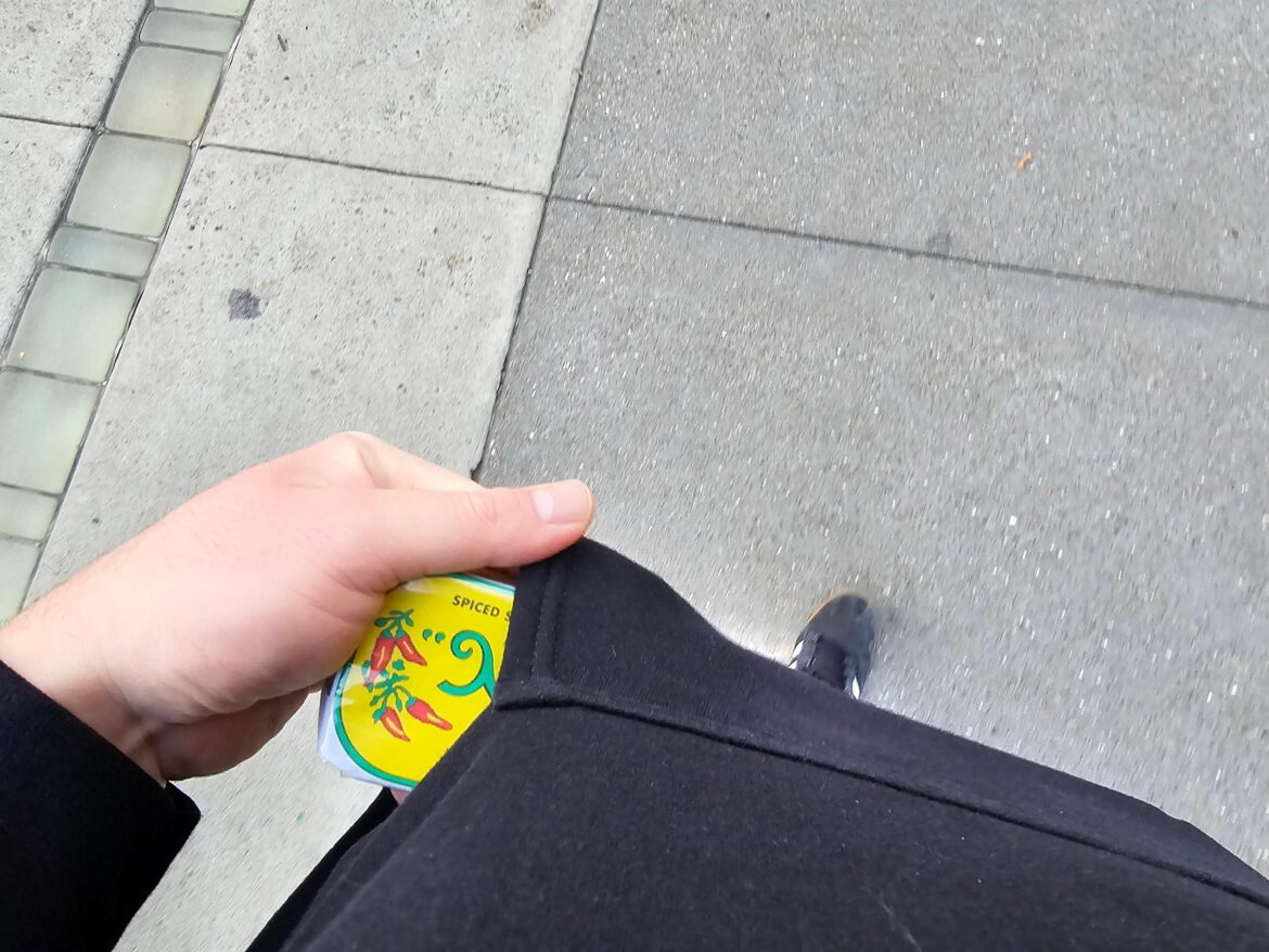 These mothaf*ckas don't know I'm packing heat.