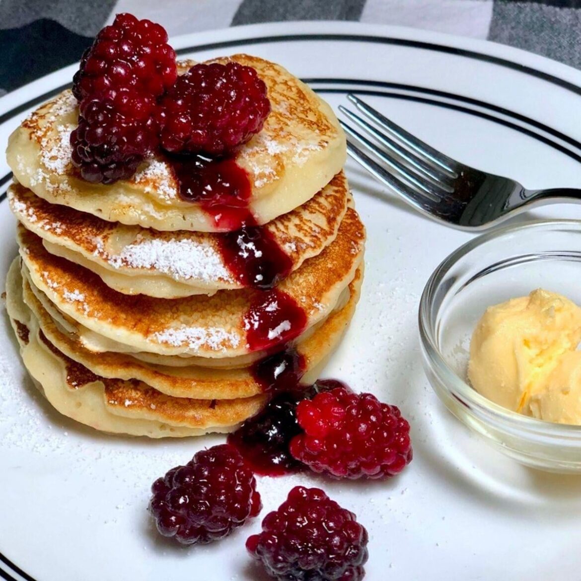 Perfect Pancakes 🥞vegan, fluffy, & simply scrumptious