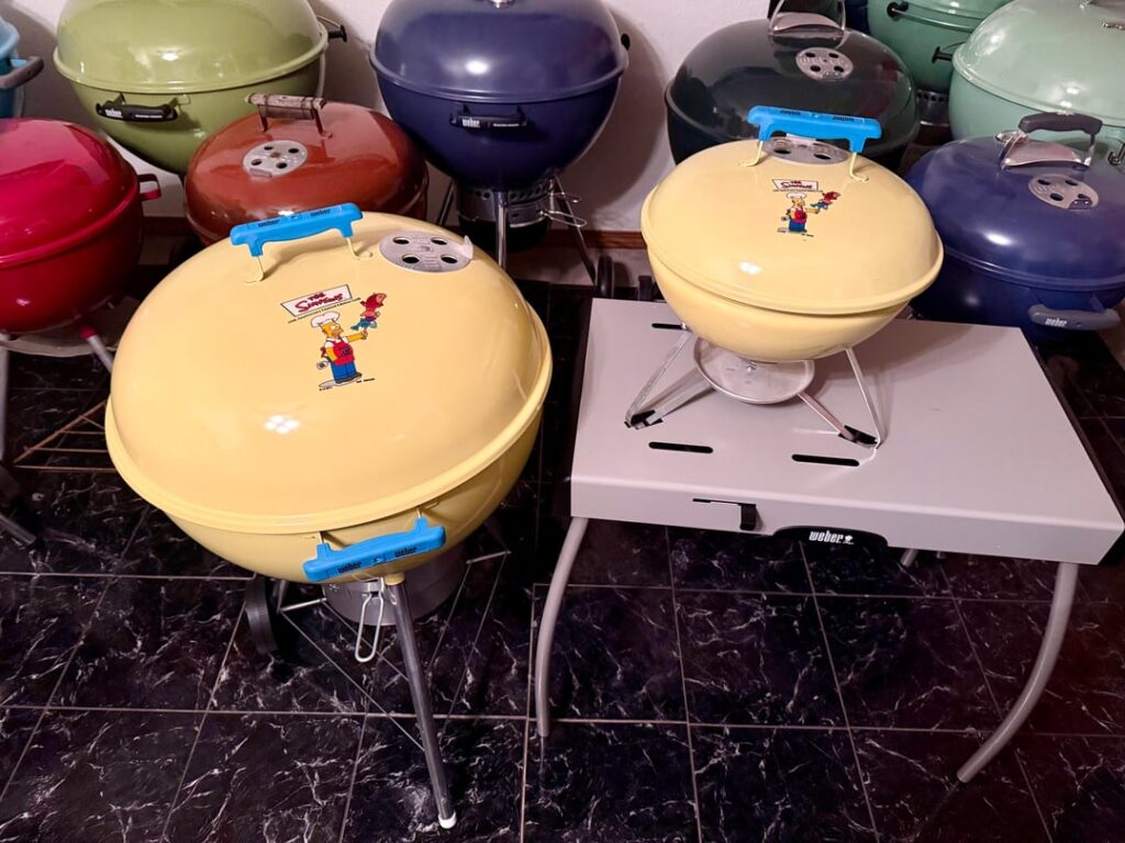 Simpsons 10th anniversary Weber’s