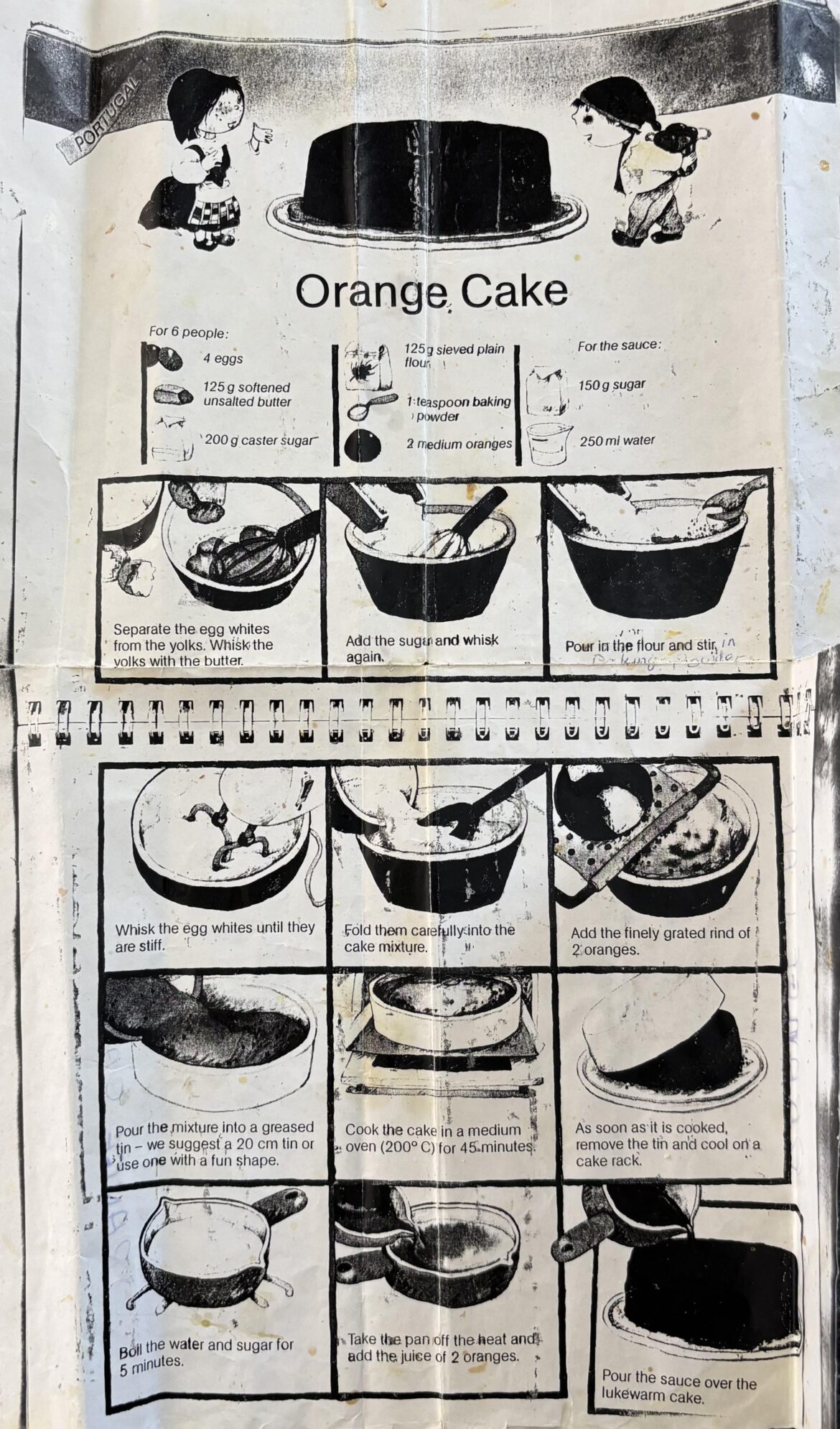 Searching for children’s cook book this recipe is in.