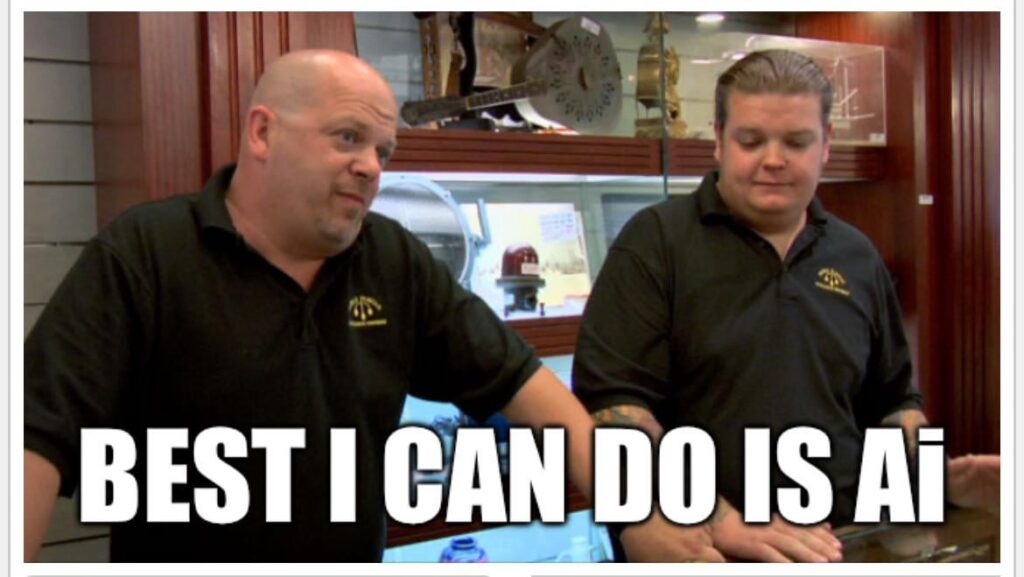 Katie to the rescue!