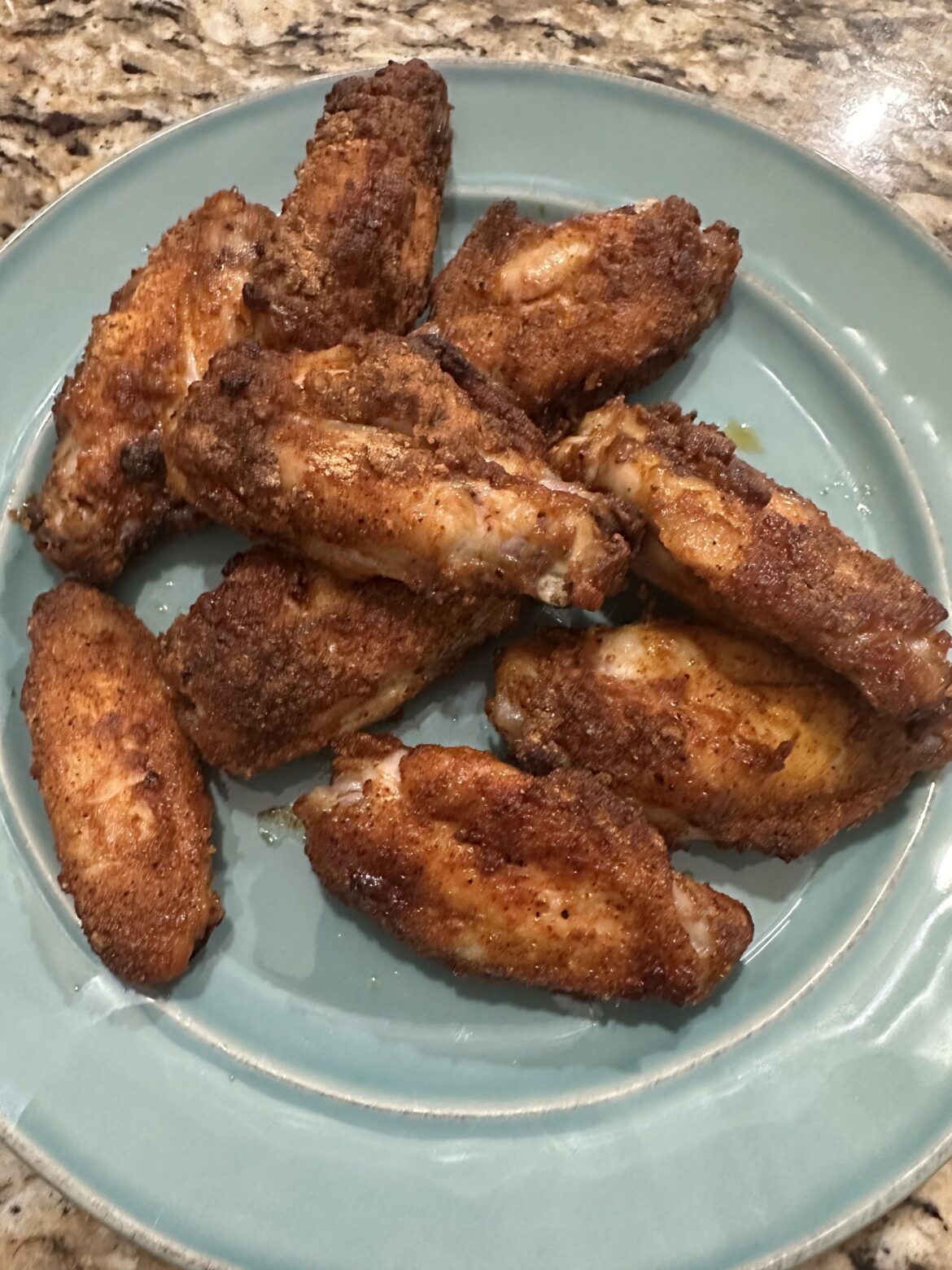 Dry rub in the air fryer