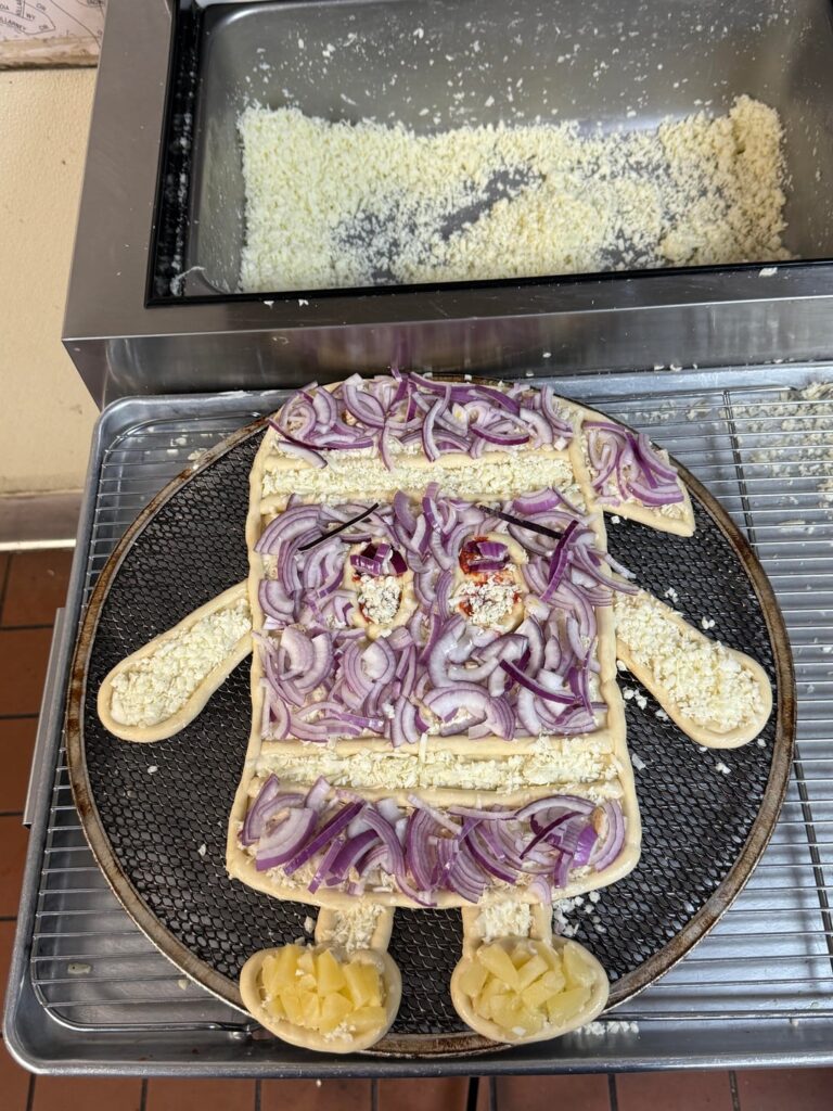 Onion Towelie Pizza