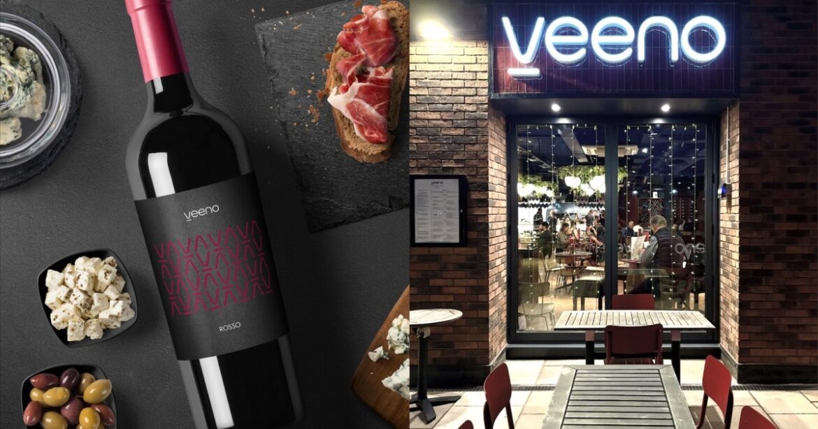 Hotfoot unveils new visual identity for award-winning Italian wine bar group Veeno Hotfoot unveils new visual identity for award-winning Italian wine bar group Veeno