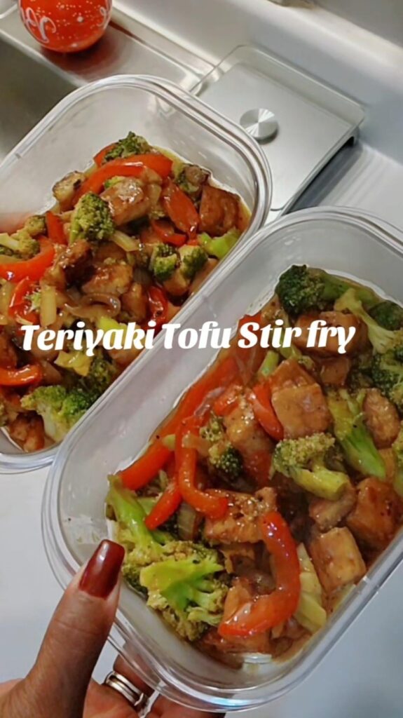 I made a Tofu dish for the very first time! Delicious 😋