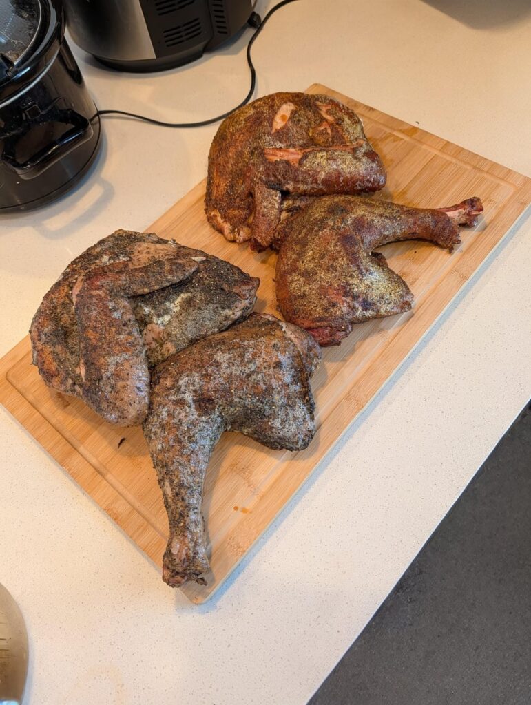 sous vide turkey two ways