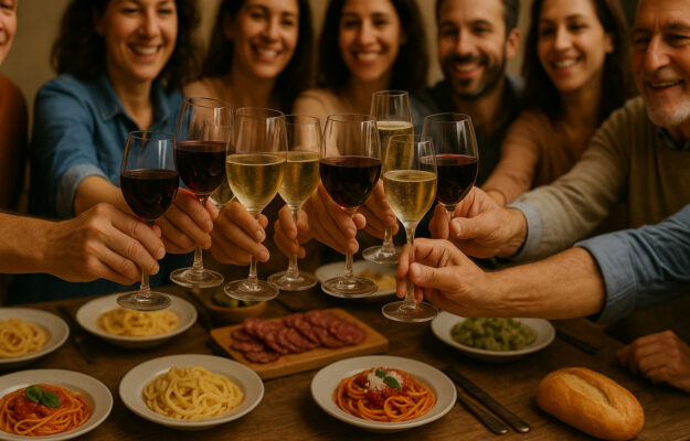 “Wine” toasts to Unesco recognition to Italian cooking. Of which it is integral part News