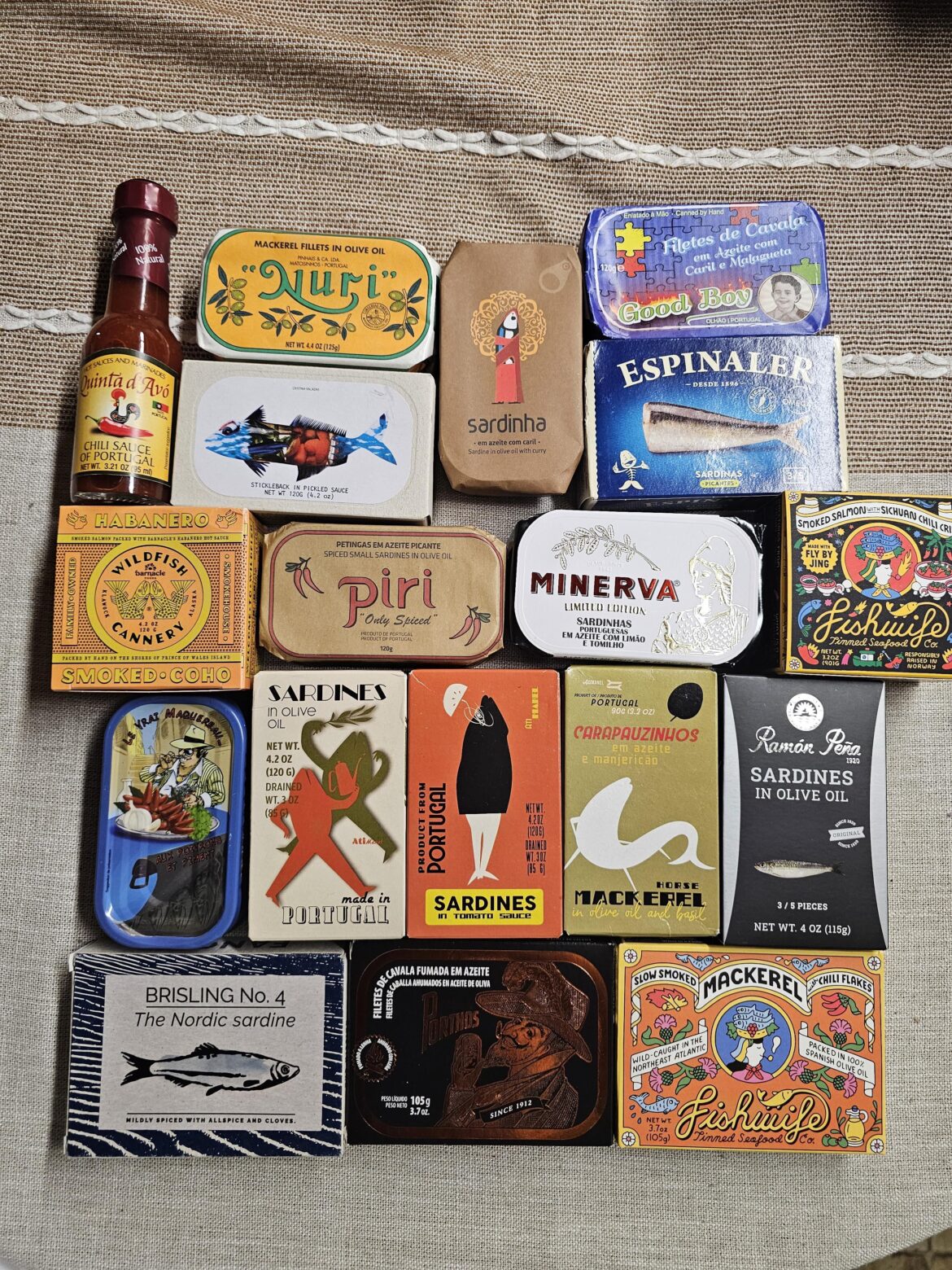 My tin collection so far