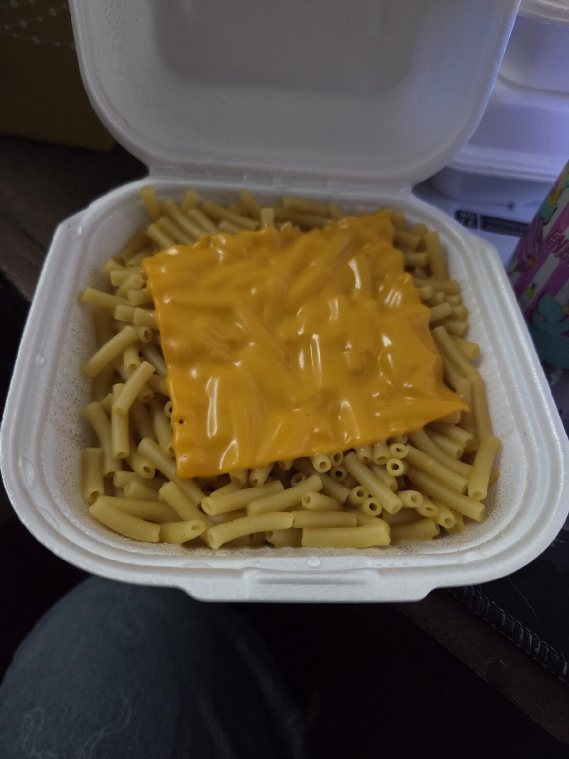 I ordered Mac n Cheese from Country Waffle, this is what I got