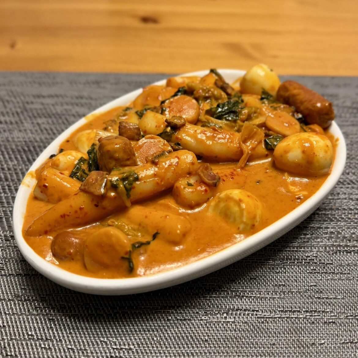 Rosé tteokbokki