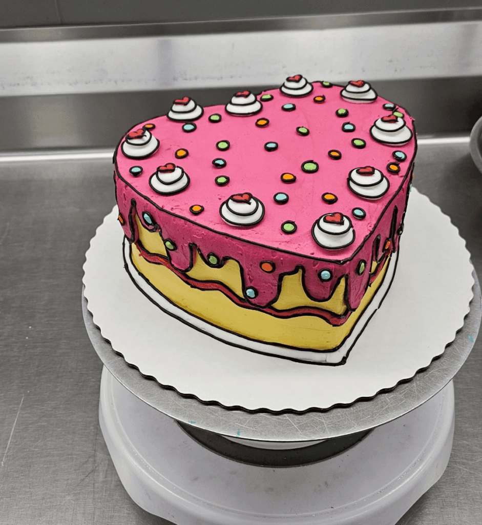 Been going through a heart cakes phase