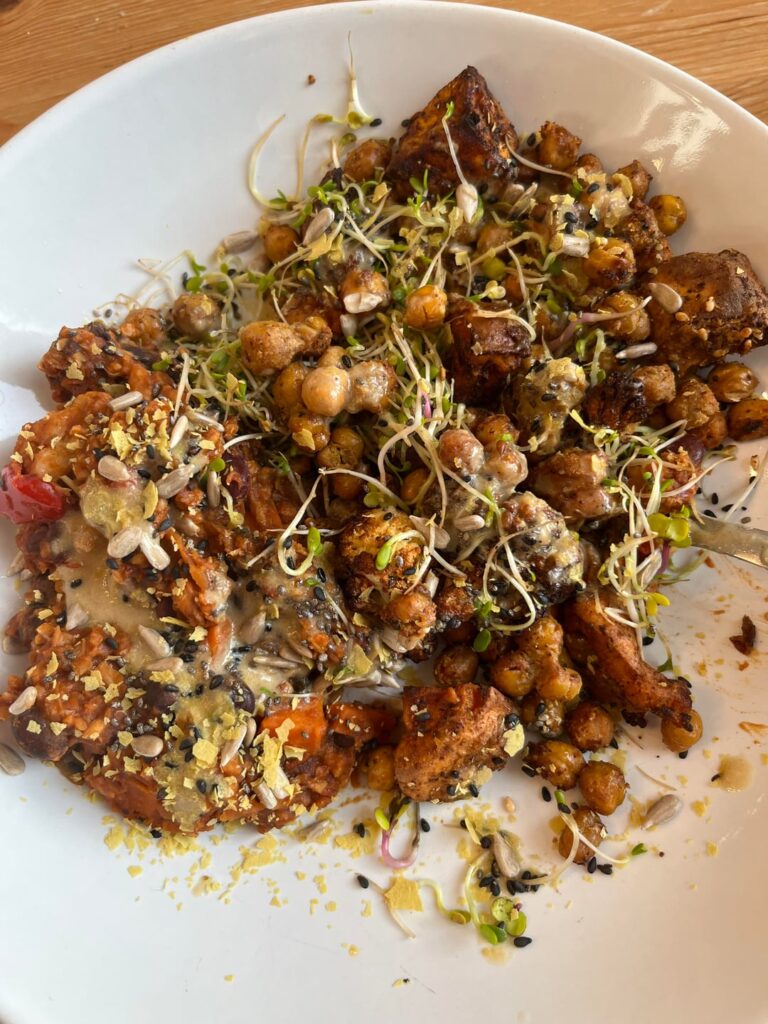 Big ol’ bowl of nutritious plant protein