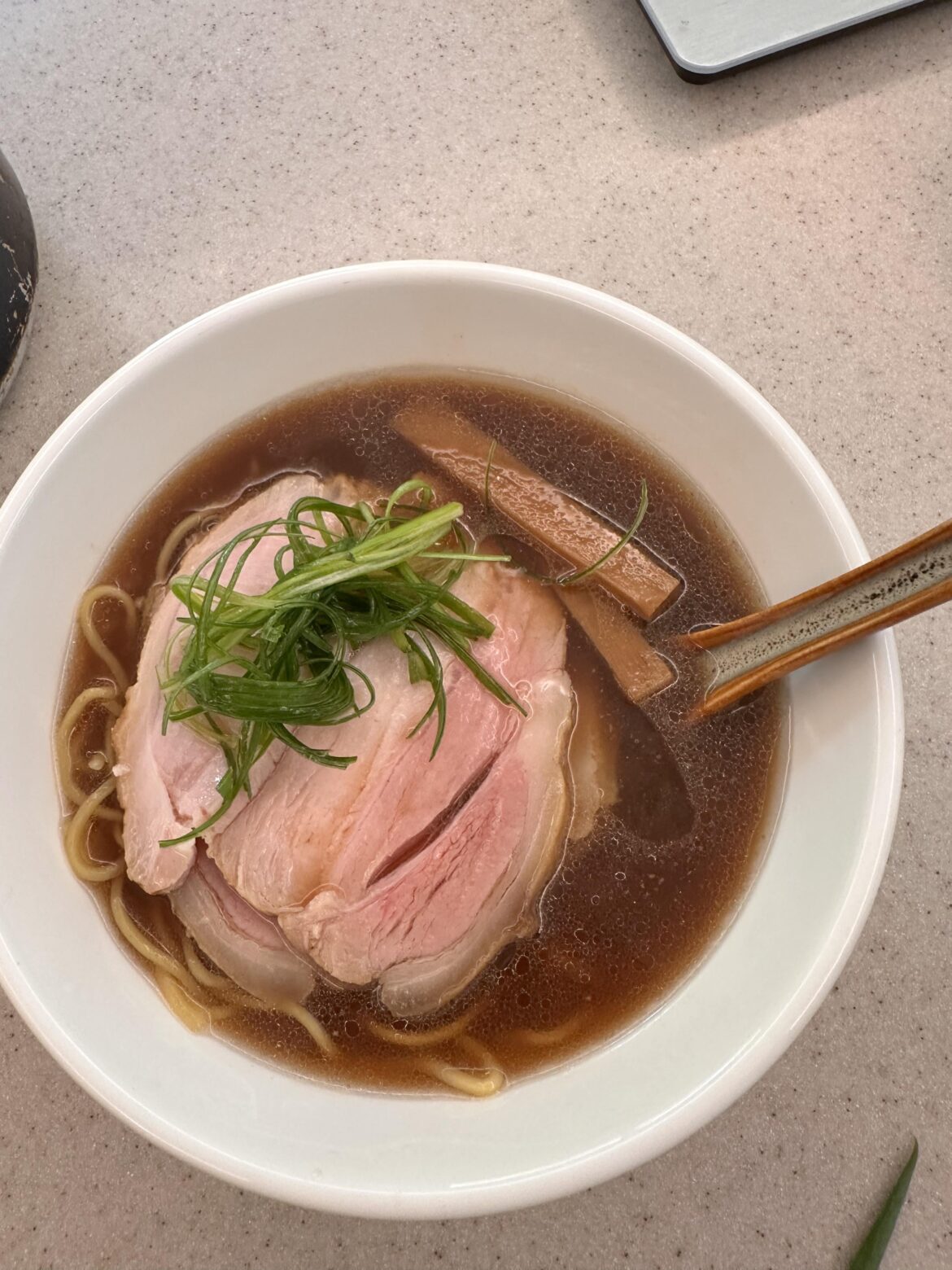 First attempt on rare chashu