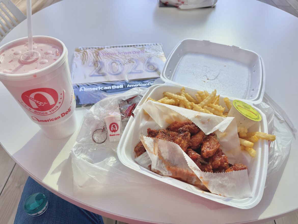 My absolute favorite wings from American Deli in Ridgeland, Mississippi.