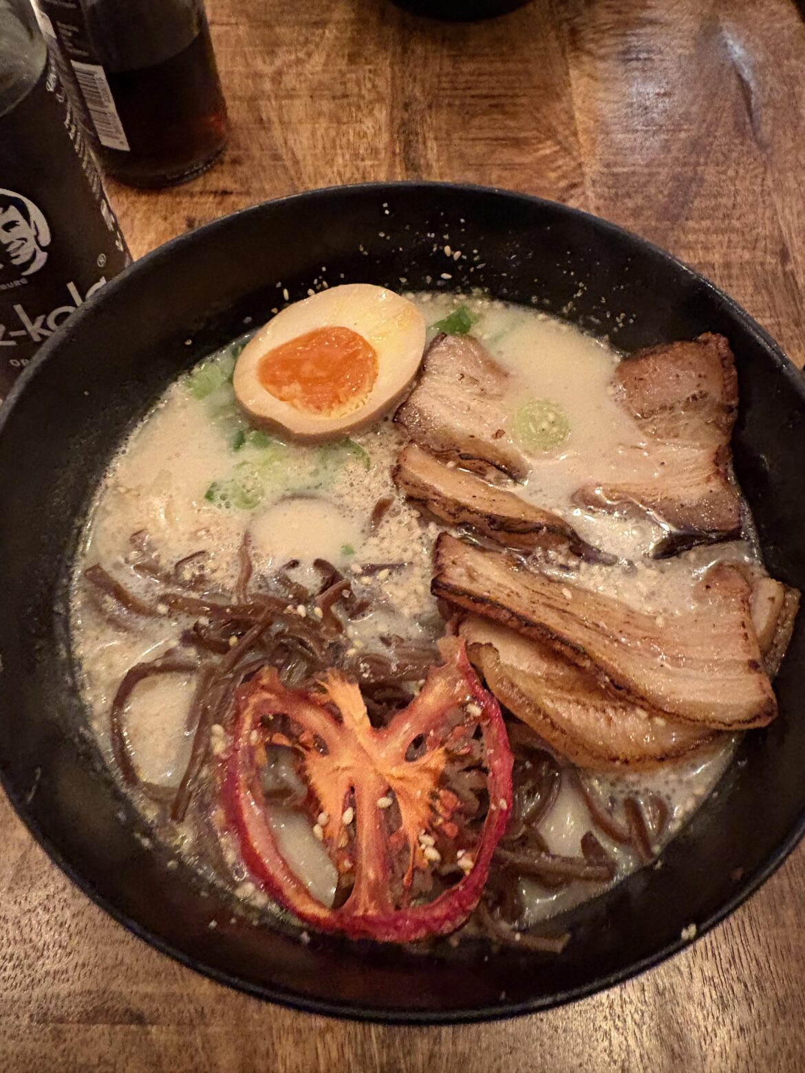 Miso pork belly Ramon