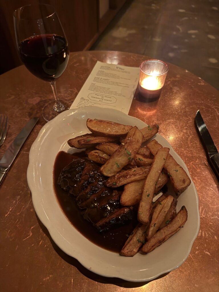 Dunsmoor Wine Bar Hanger Steak