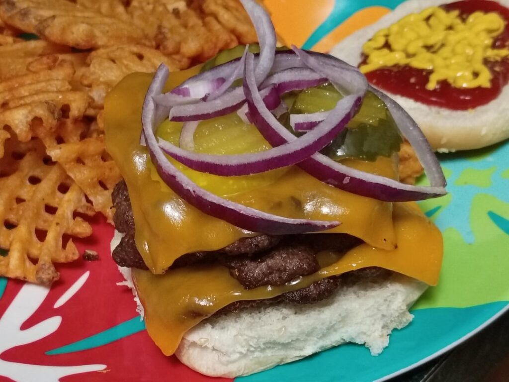 Triple Cheeseburger