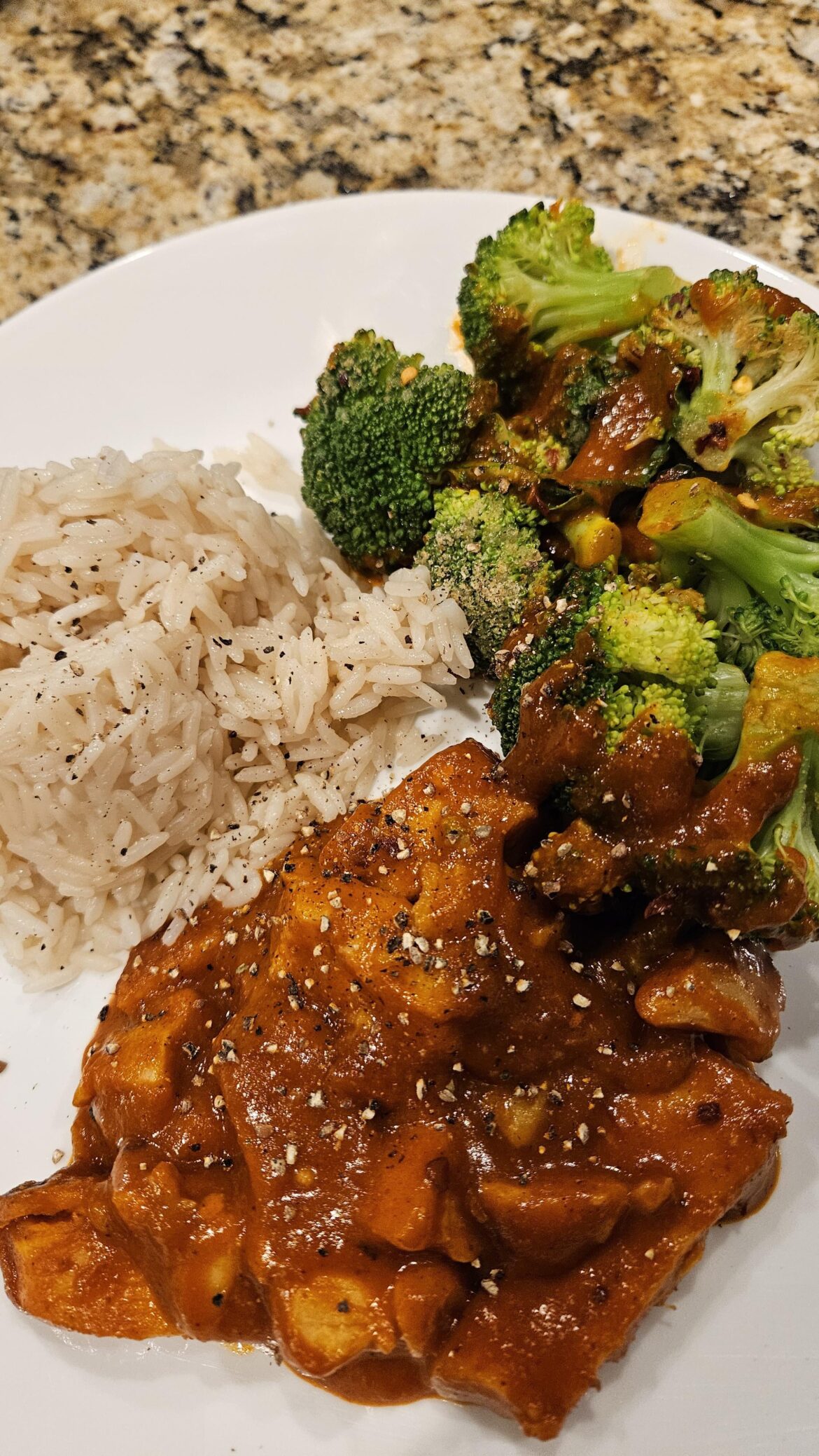 Made chicken rice and broccoli. No recipe involved. Just drunken cookery.