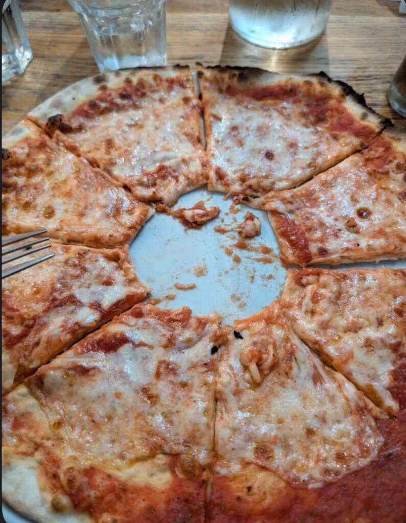 My friend won’t stop murdering pizza