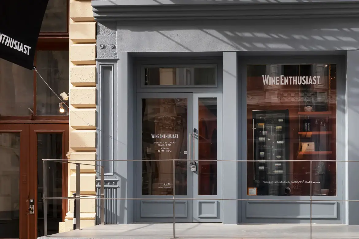 Wine Enthusiast retail store SoHo