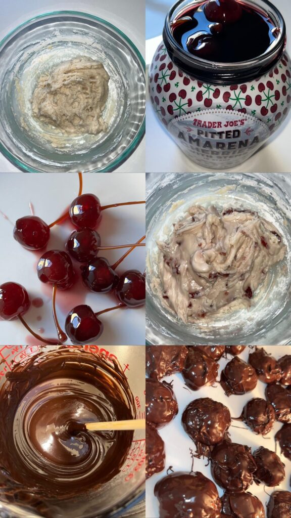 Chocolate Cherry Cordial Creams! 1st time making Vegan Fondant & it was super easy!