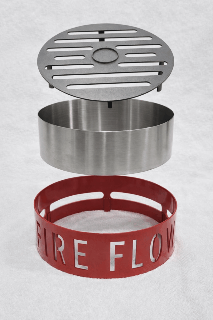 A small idea I made for people who use charcoal chimney starters a lot