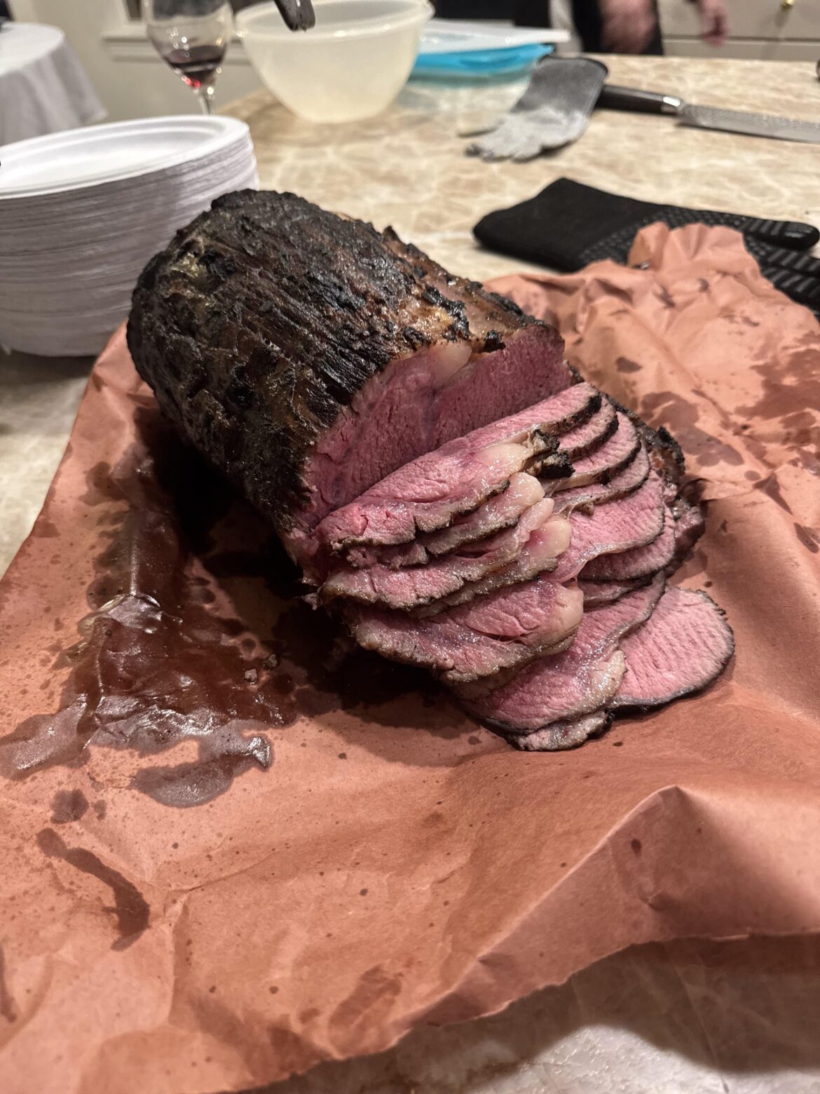 Thanksgiving prime rib