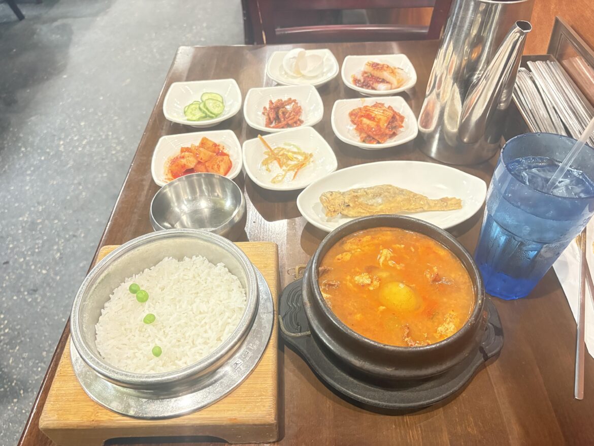 Cold Day in North Dallas County - Cho Dang Village Soft Tofu Soup Restaurant