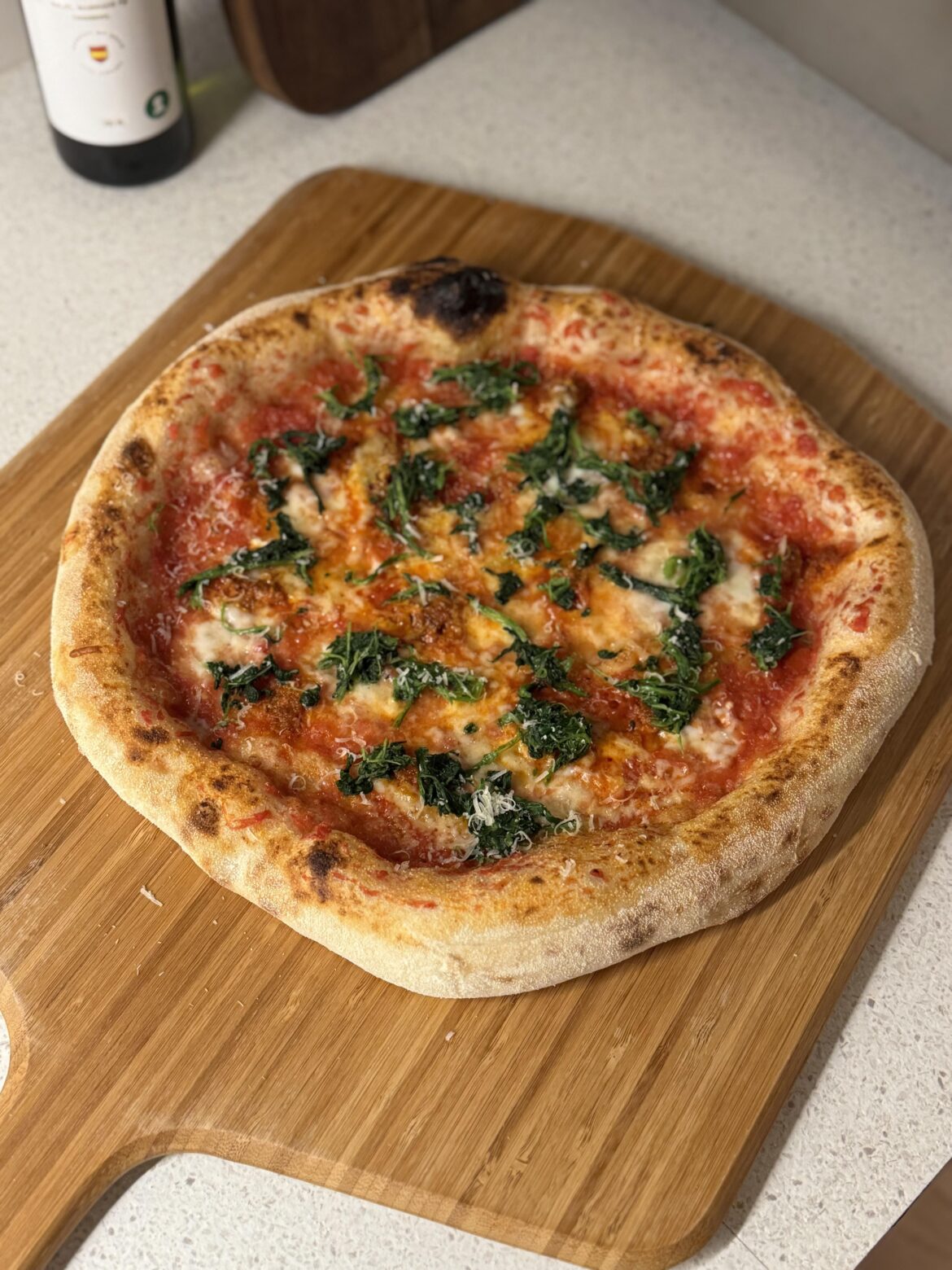 Homemade pizza