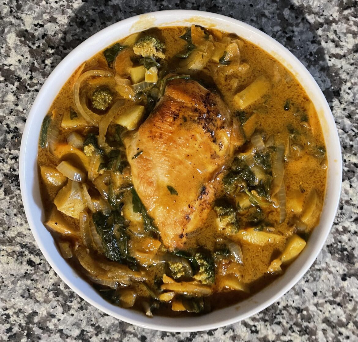 Chicken Thai Coconut curry [OC]