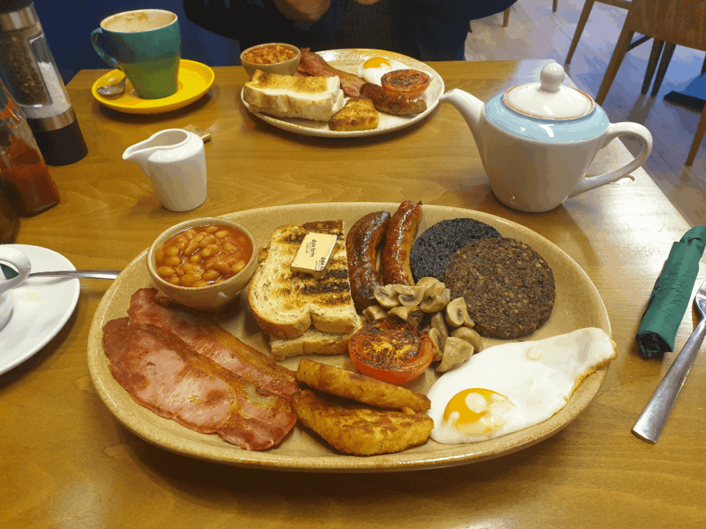 Large Breakfast – £13.45 @ Fabrica in Keswick (plus £2.25 for the haggis) Large Breakfast - £13.45 @ Fabrica in Keswick (plus £2.25 for the haggis)