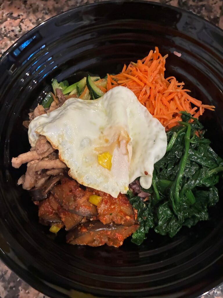 The Korean food i love