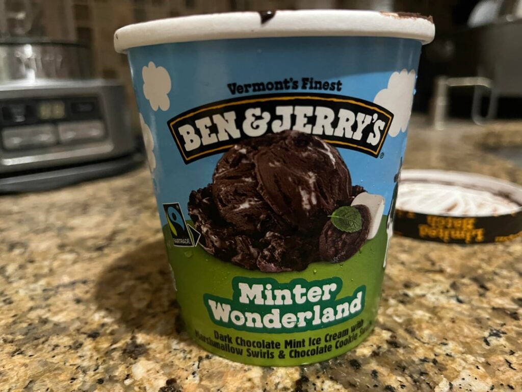 B&J’s Minter Wonderland is is so damn good