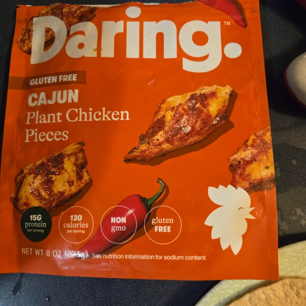 Daring Plant Chicken 390 calories for entire bag