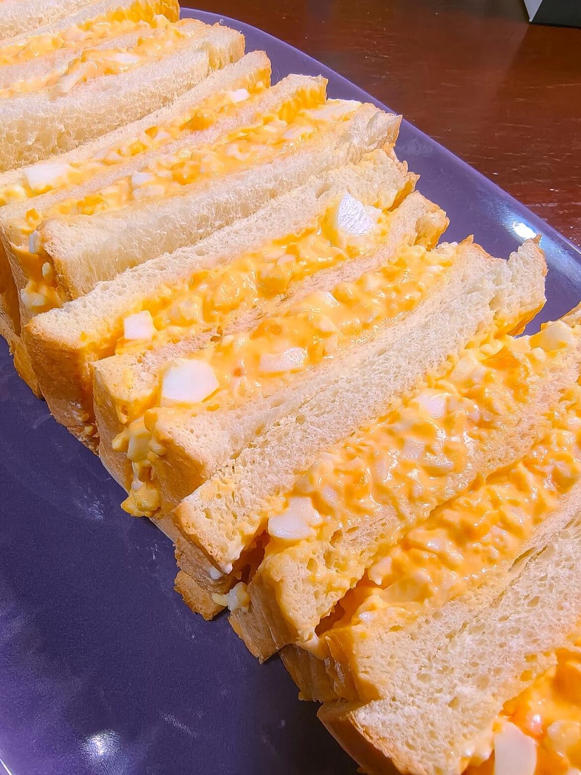 ✨ The famous Tamago Sando! ✨ This batch is ultra creamy and perfectly yummy—it's officially the best egg mayo I've ever made. So simple, yet so satisfying. 🤩 🥪❤️🤤 #Egg #Sandwich #homecooking #homemade #sgfoodies
