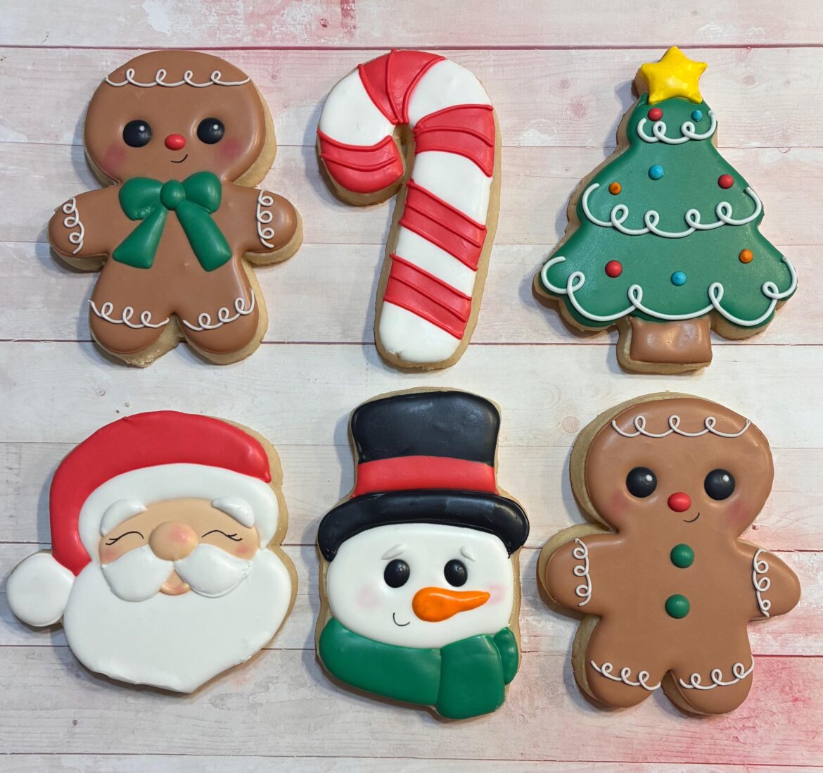 My first Christmas cookie of the season!