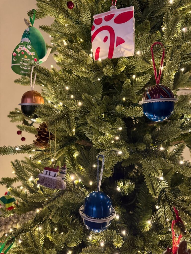 DIY Nepresso Pod Ornaments to celebrate my newfound love of making espresso at home DIY Nepresso Pod Ornaments to celebrate my newfound love of making espresso at home