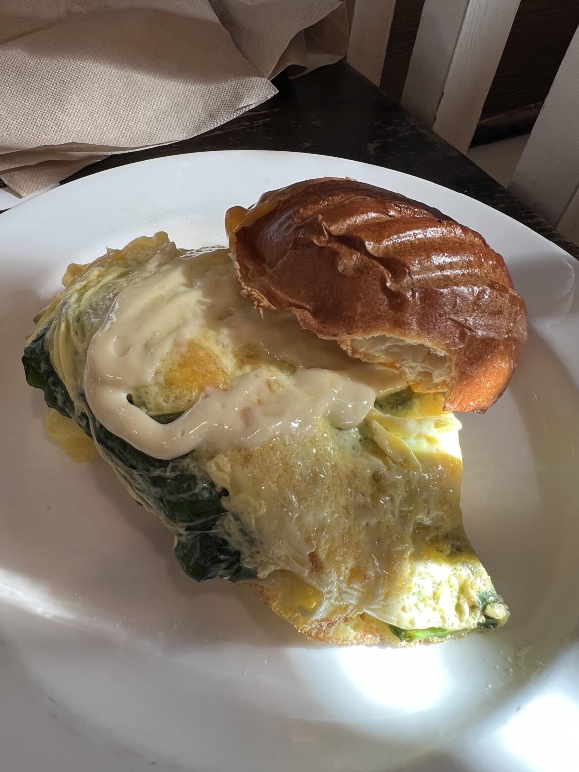 Good lookin’ breakfast sammie