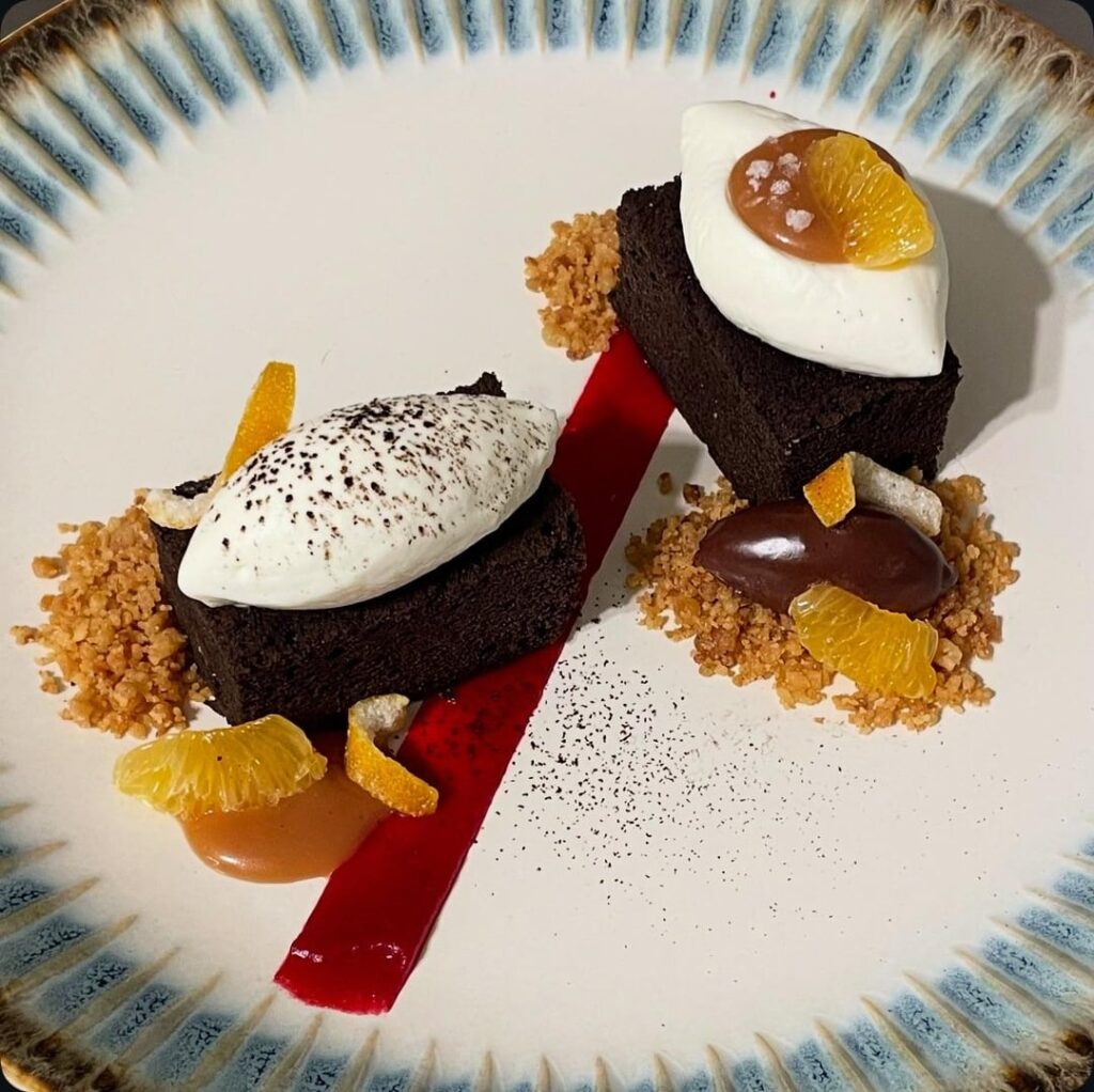 Black Cocoa + Cranberry + Mandarin + Coconut