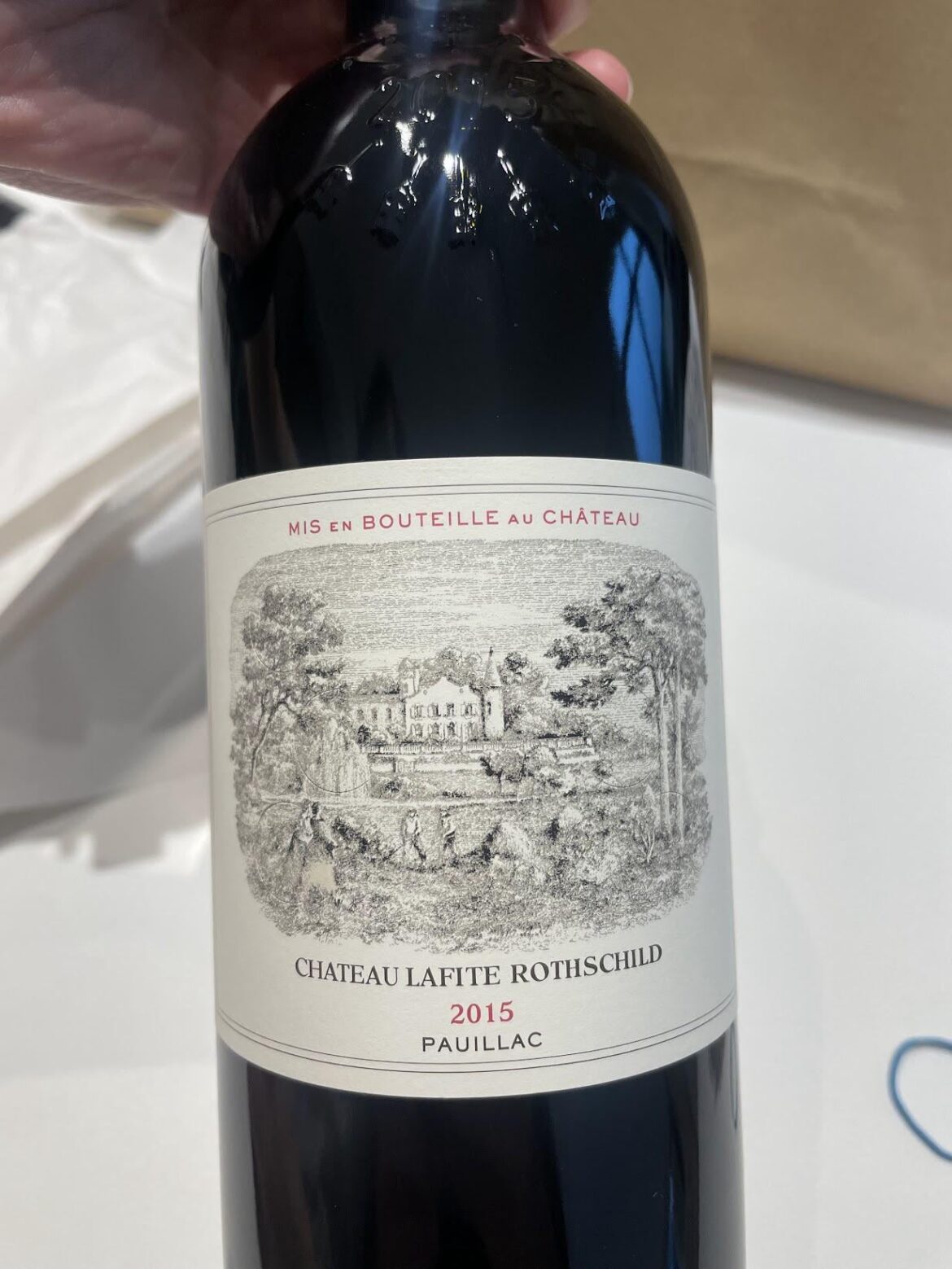 Advice for "training" to drink a Chateau Lafite Rothschild?