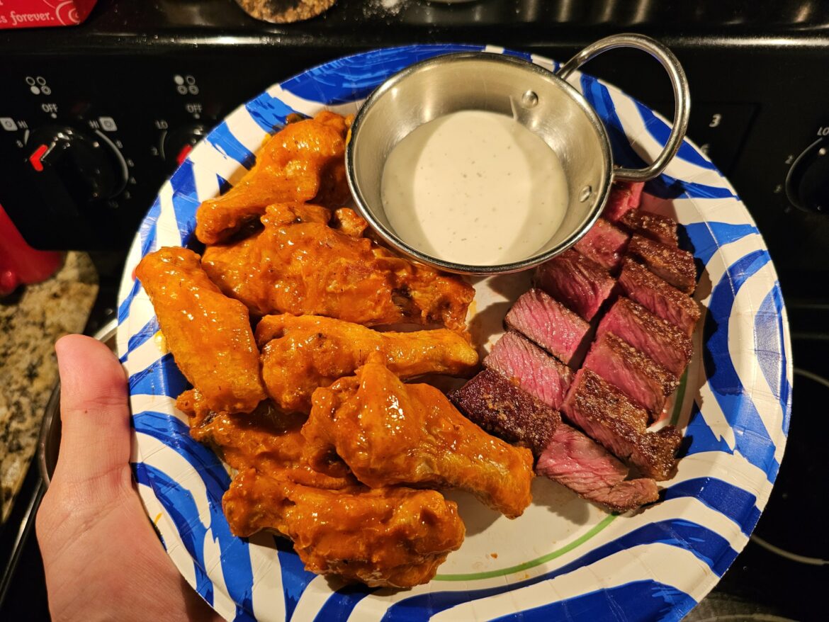 Turf and Turf to end the day