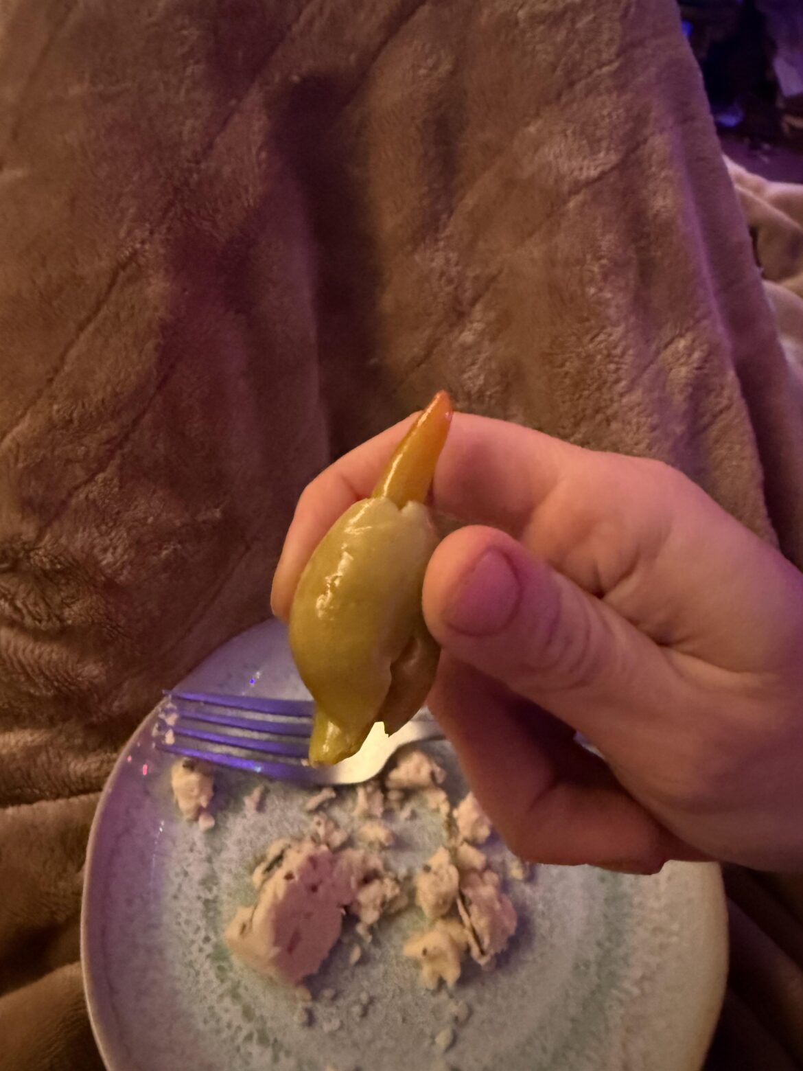 Can someone PLEASE identify this pepper for me?? My friend got it at a market in Oxford! It’s pretty spicy, not very sweet but maybe just a little bit, and maybe pickled? My greed will not let me live another day without it