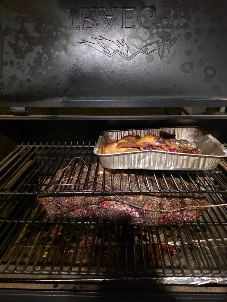 First Brisket on the Ironwood 885