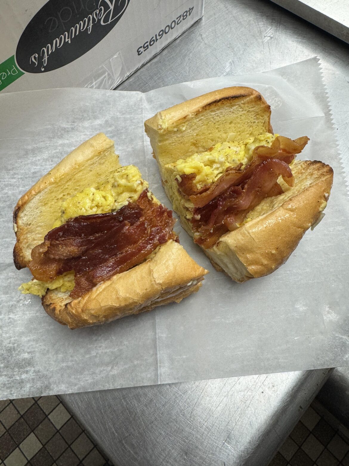 Thought about a bagel but then someone ordered a hoagie soooo