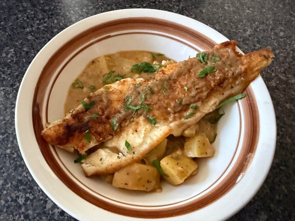 Cajun-Spiced Rainbow Trout Meunière…Interesting. Review ⬇️ Cajun-Spiced Rainbow Trout Meunière…Interesting. Review ⬇️