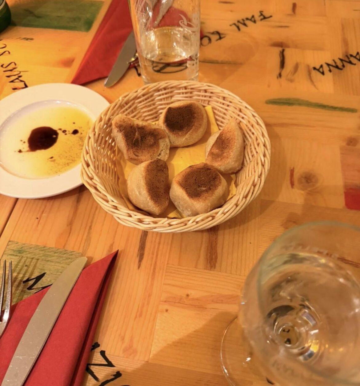 Went to an Italian restaurant and forgot to ask what these little breads are called?