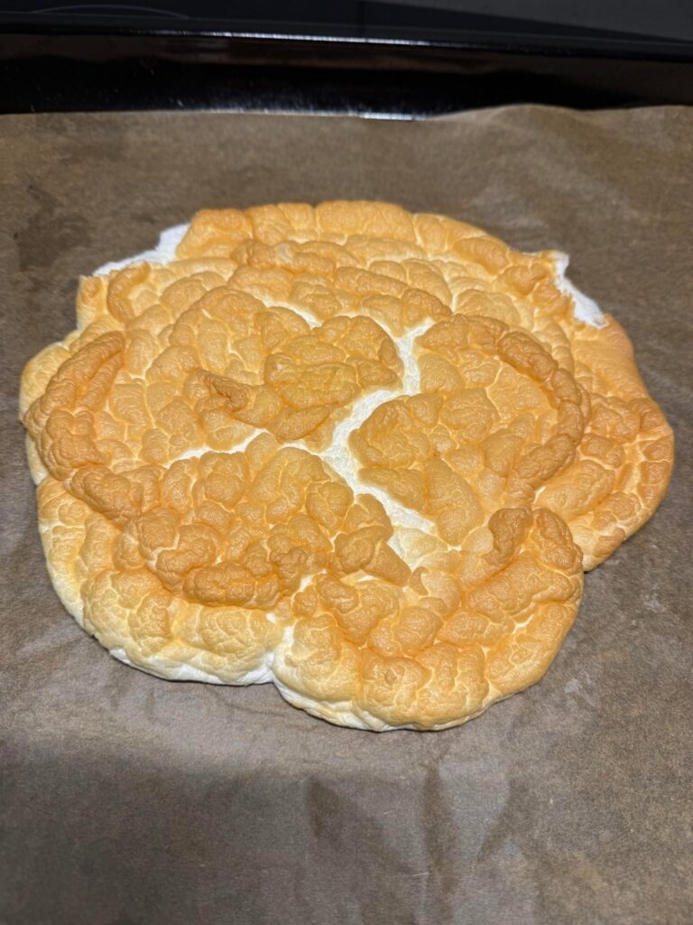 Fluffy egg whites, my new addiction on my cut