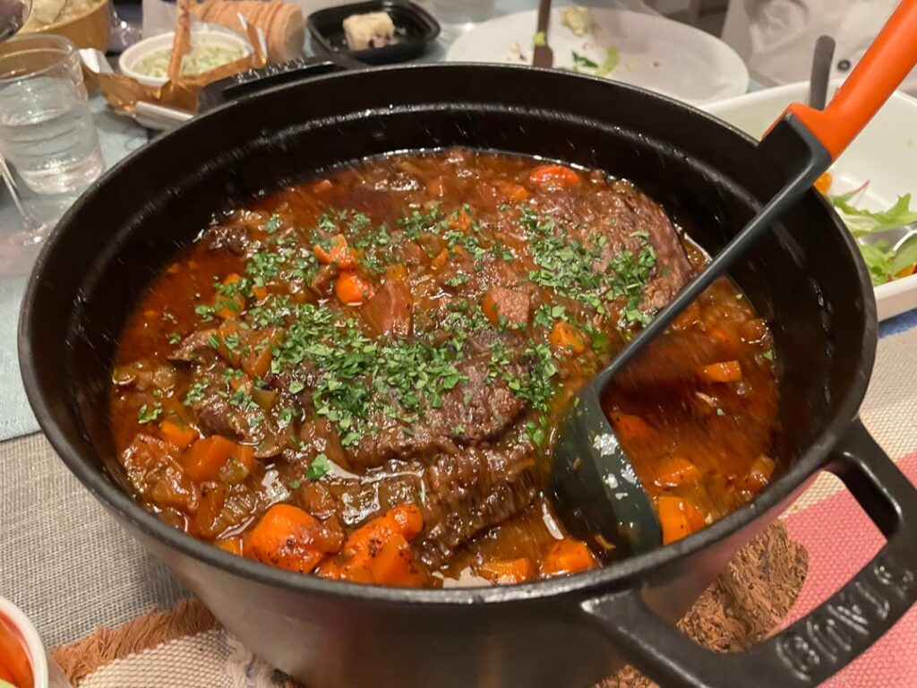 [Update] It was probably brisket. Thanks all who replied!